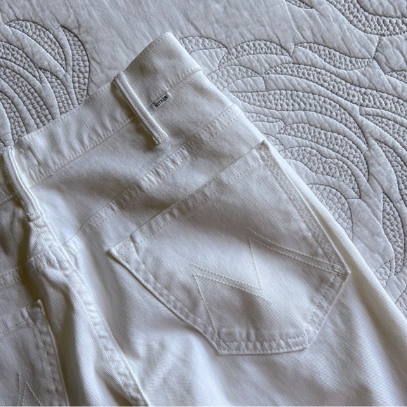 NWT - MOTHER - The Hustler Ankle Fray Jean - Glass Slipper - Picture 13 of 15